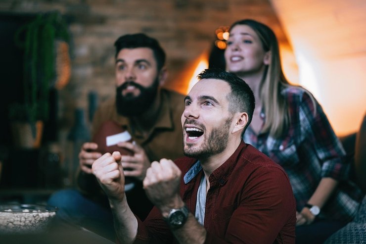 Kompetisi virtual sports menampilkan animasi digital atlet beraksi